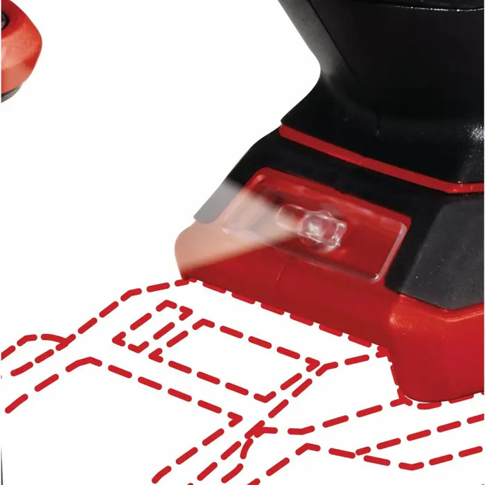 EINHELL Power X-Change Cordless Hammer Drill TE-HD 18/20 Li - Solo, 18 Volt, black/red, without battery and charger, in case