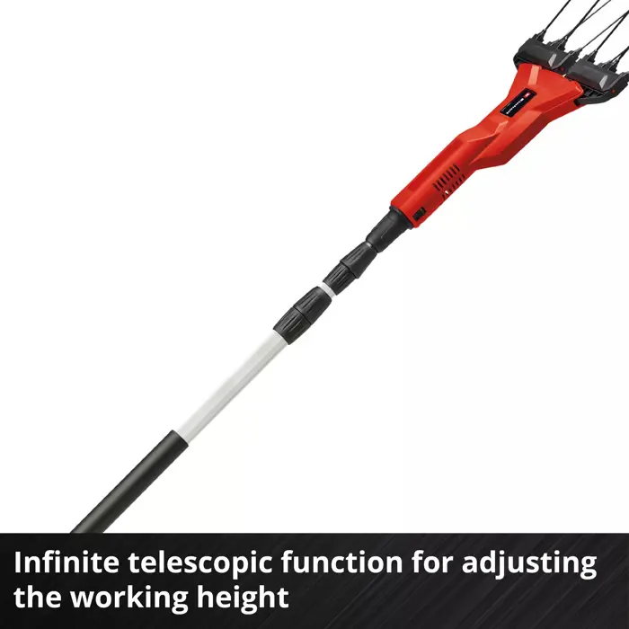 EINHELL Power X-Change Cordless Olive/Fruit Shaker GE-FS 18/53 Li-Solo, Fruit Picker red/black, without battery and charger, with telescopic handle