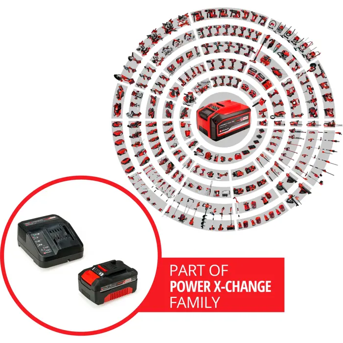 Einhell Power X Change starter kit 18V 4Ah