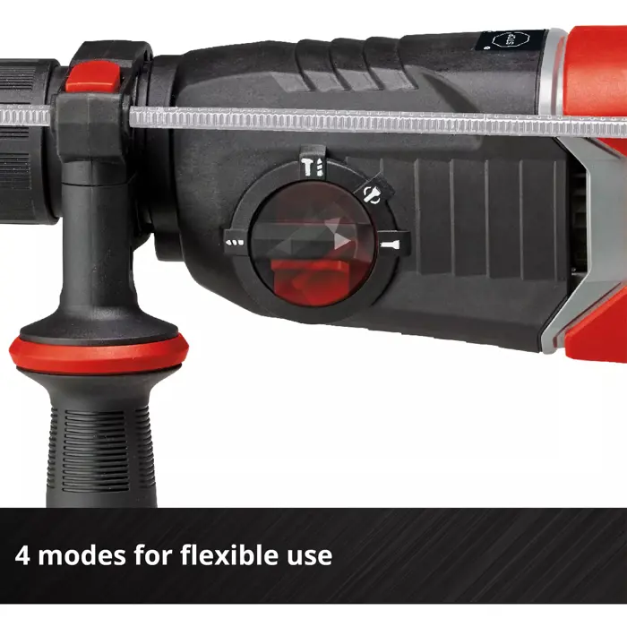 Einhell Professional Cordless Hammer Drill TP-HD 18/26 D Li BL - Solo (black/red, without battery and charger, in E-Case)