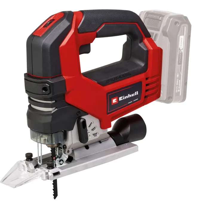 Einhell Professional Cordless Jigsaw TP-JS 18/135 Li BL - Solo, 18Volt (red/black, without battery and charger)