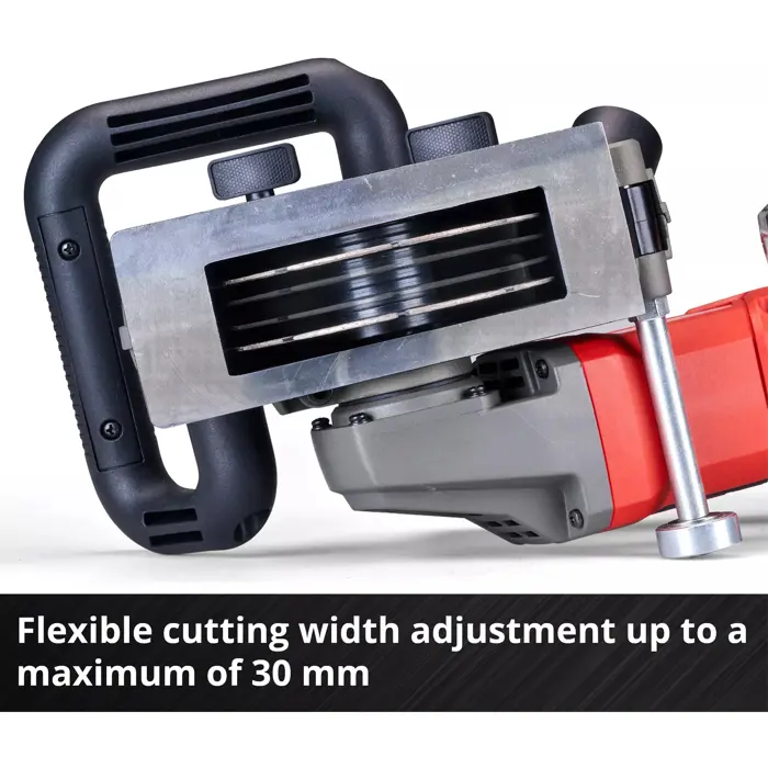 EINHELL Professional Cordless Wall Chaser TP-MA 36/30 Li BL-Solo, 36 Volt (2x18 V) red/black, without battery and charger