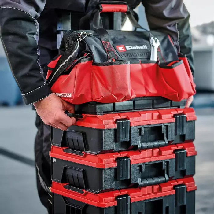 EINHELL system case E-Case bag black/red