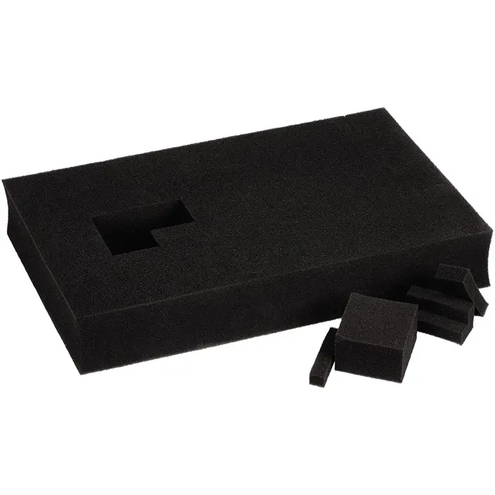 Einhell System case E-Case SF incl. grid foam, tool box (black/red, with grid foam insert)