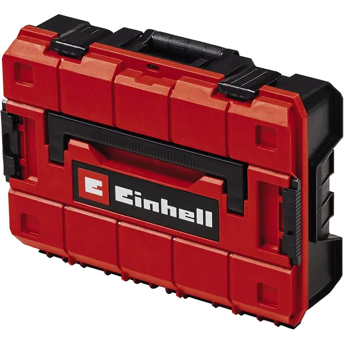 Einhell System case E-Case SF incl. grid foam, tool box (black/red, with grid foam insert)