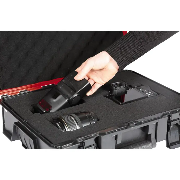 Einhell system case, grid foam, insert (black, for E-Case SC, E-Case SF)