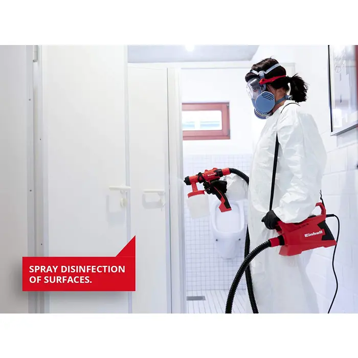 Einhell TC-SY 500 P paint spray gun (red/black, 500 watts)