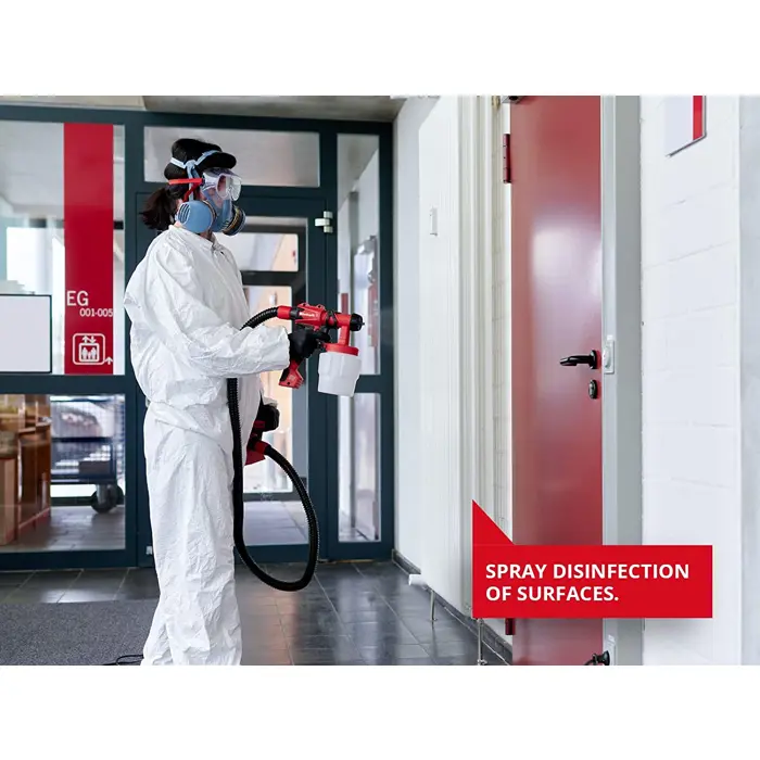 Einhell TC-SY 500 P paint spray gun (red/black, 500 watts)