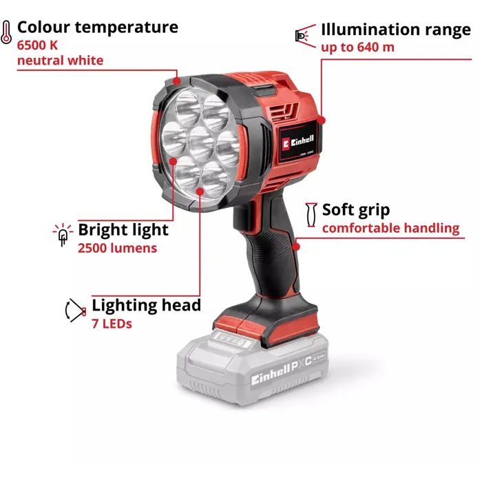 Einhell TE-CL 18/2500 Li - Solo (without battery and charger)
