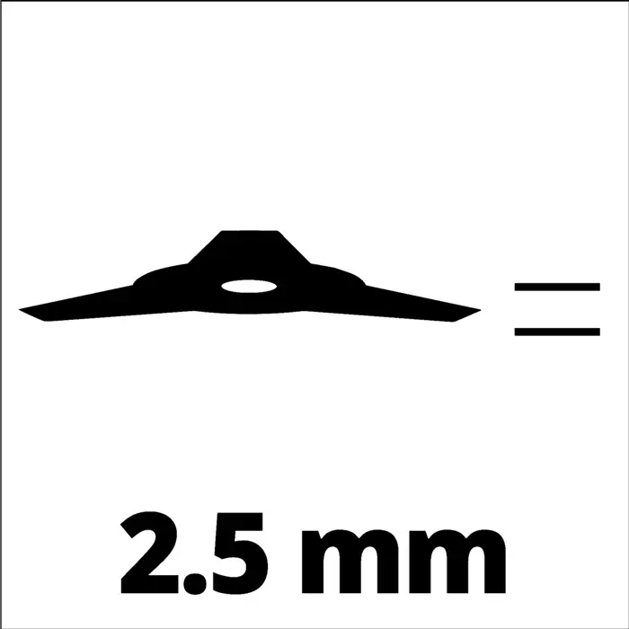 Einhell thicket knife 255 for scythe - 3405082