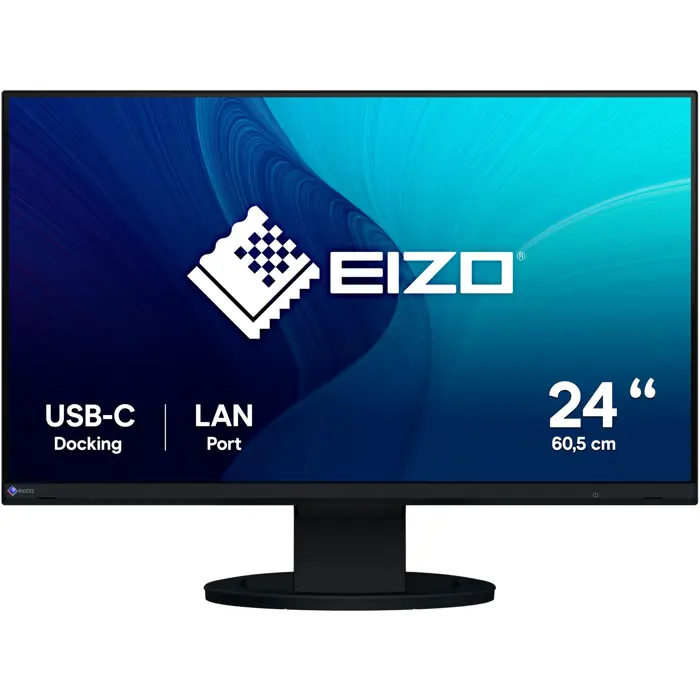 EIZO FlexScan EV2490-BK - 24 - LED - Full HD, 60 Hz, USB-C, IPS, black