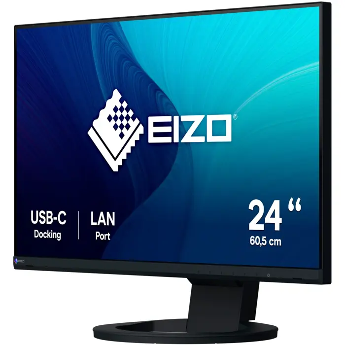 EIZO FlexScan EV2490-BK - 24 - LED - Full HD, 60 Hz, USB-C, IPS, black