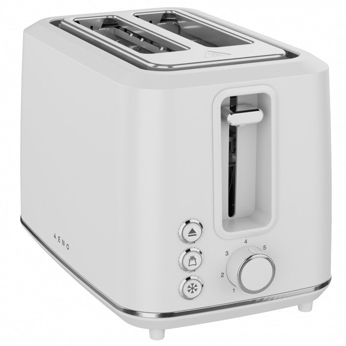 Electric Toaster, white, 220-240V, 50-60Hz, 920-1080W, 2 slots, 3 modes, 7 browning levels