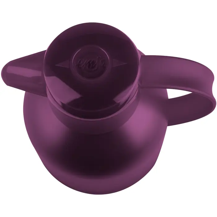 Emsa Samba vacuum jug Quick Press purple 1.0L