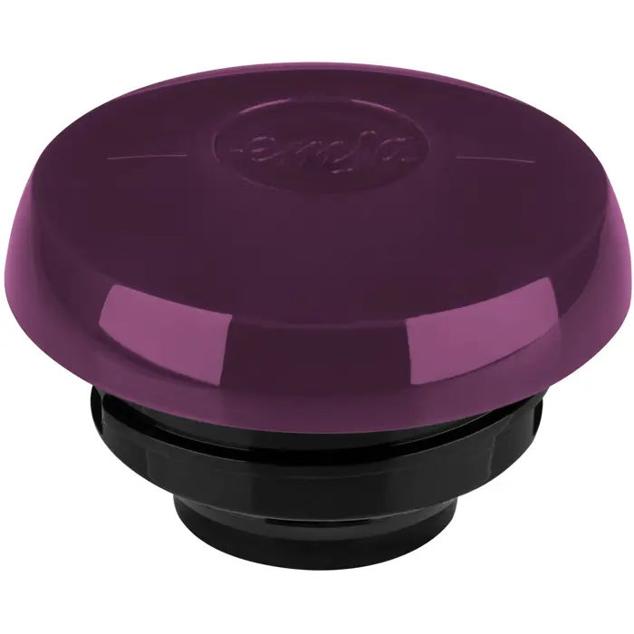 Emsa Samba vacuum jug Quick Press purple 1.0L