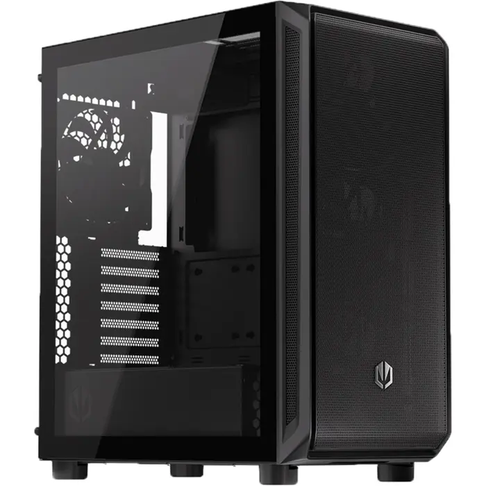 ENDORFY ARX 500 Air, tower case (black, side panel made of tempered glass)