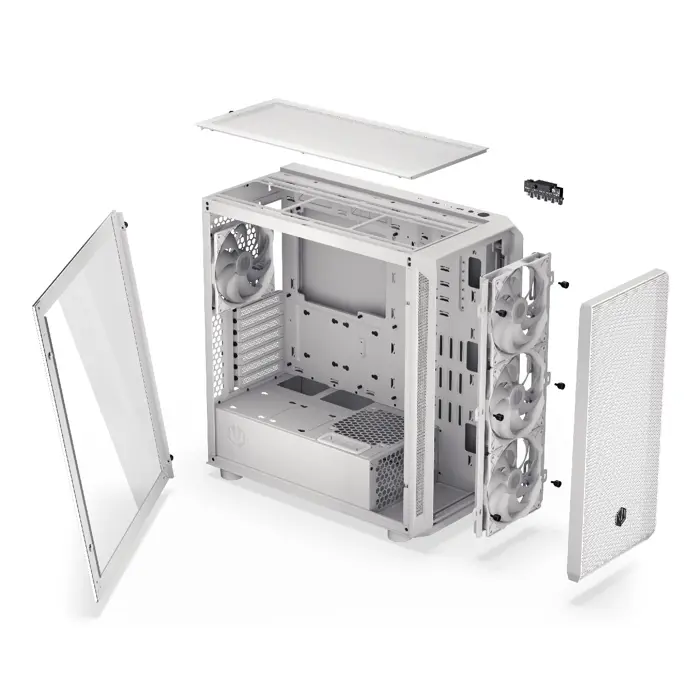 ENDORFY Arx 700 ARGB White Tempered Glass