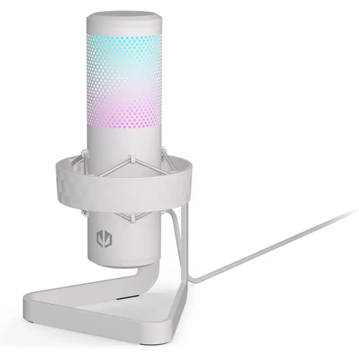 ENDORFY AXIS Streaming, microphone (white, USB-C, RGB, 3.5 mm jack)