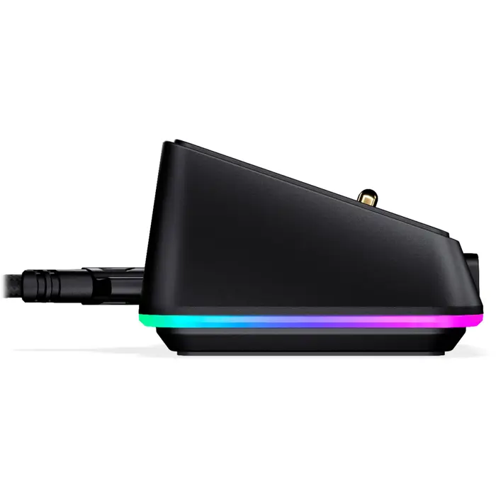 ENDORFY Mouse Dock Black, for LIV Wireless, LIV Plus Wireless, charging station black, cable 1.8 meters