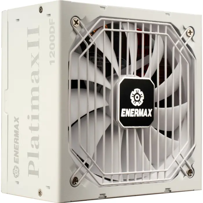 Enermax Platimax II D.F. 1200W (white, 1x 12-pin high power GPU, 3x PCIe cable management, 1000 watts)
