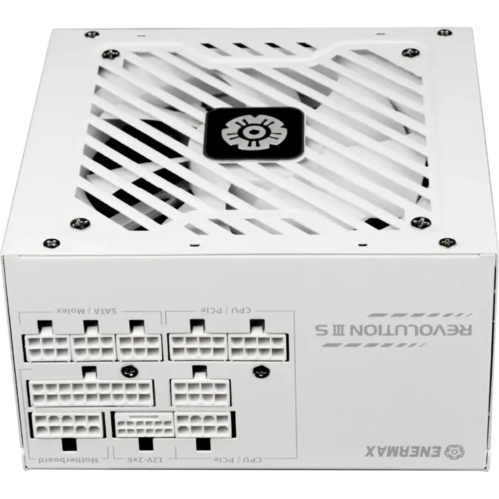 Enermax REVOLUTION III S 1000W (white, 1x 12-pin high power GPU, 4x PCIe cable management, 1000 watts)