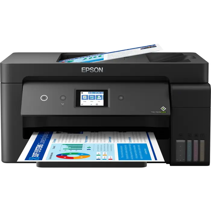 Epson EcoTank ET-15000, multifunction printer (black, USB, WLAN, LAN, scan, copies, fax)