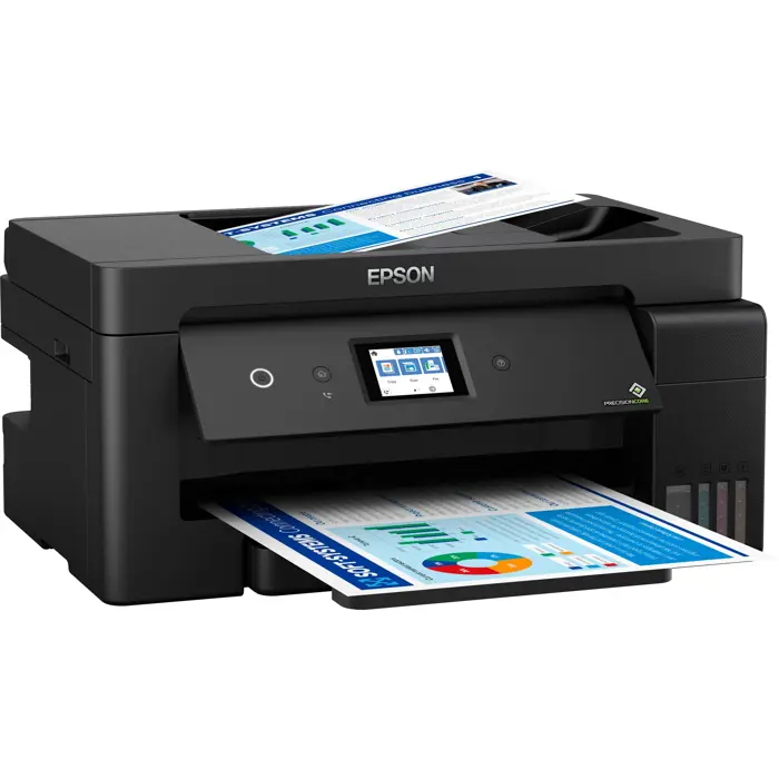 Epson EcoTank ET-15000, multifunction printer (black, USB, WLAN, LAN, scan, copies, fax)