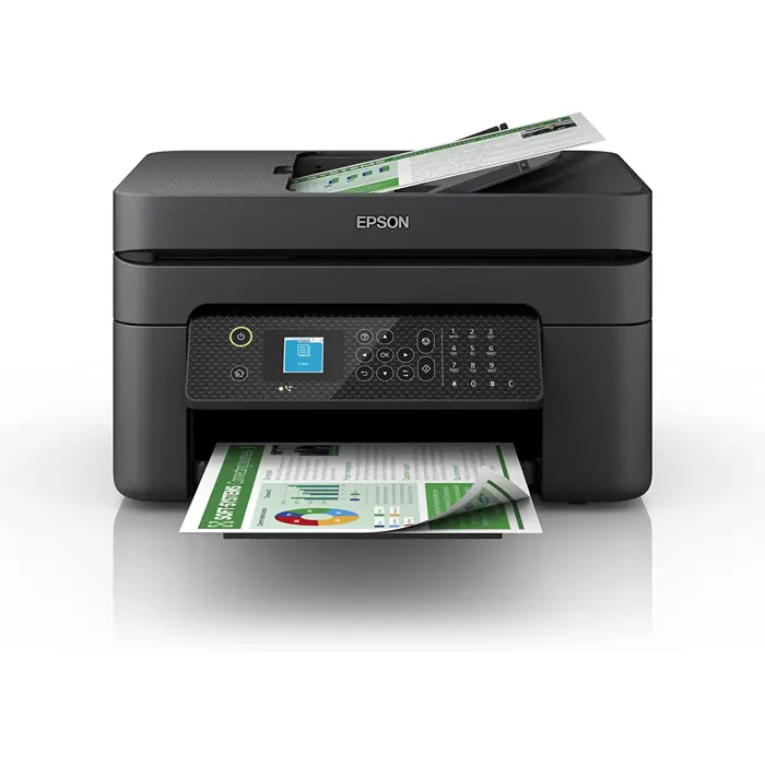 Epson WorkForce WF-2930DWF, multifunction printer (black, USB, WLAN, scan, copy, fax)