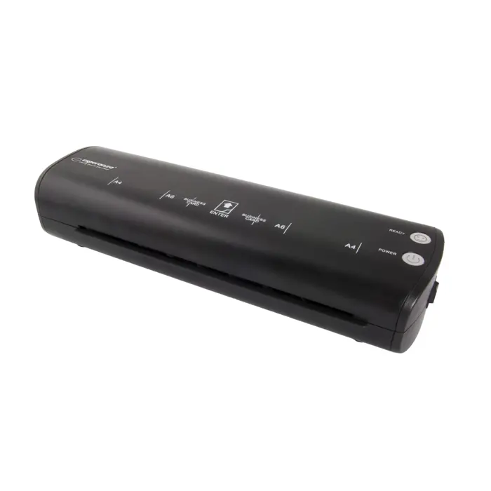 Esperanza A4 Hot / cold laminator 250 mm/min Black