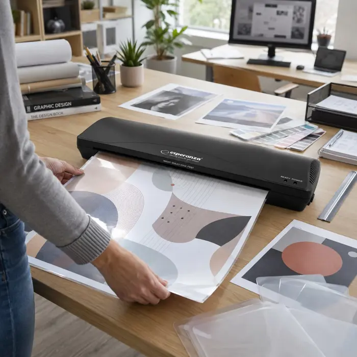 Esperanza EFL003 laminator Cold/hot laminator 250 mm/min Black