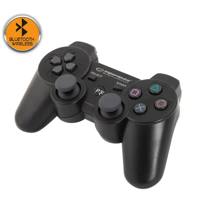 Esperanza EGG109K Gaming Controller Black Bluetooth Joystick Analogue Playstation 3