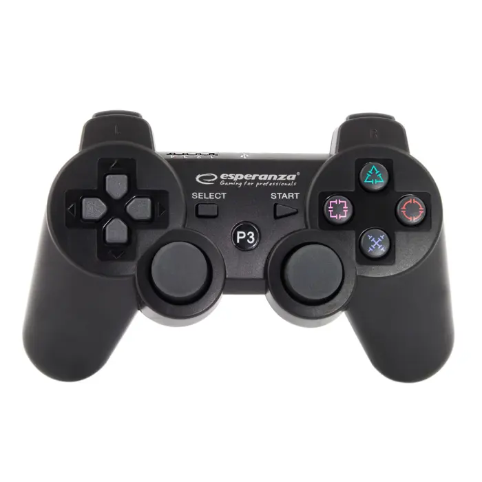 Esperanza EGG109K Gaming Controller Black Bluetooth Joystick Analogue Playstation 3