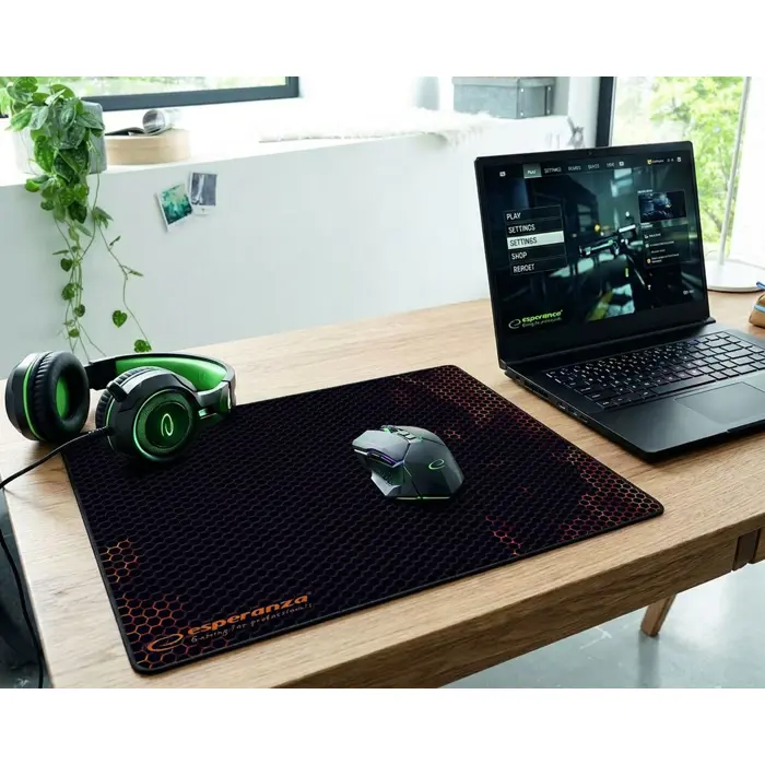 Esperanza EGP103R mouse pad Gaming mouse pad Black