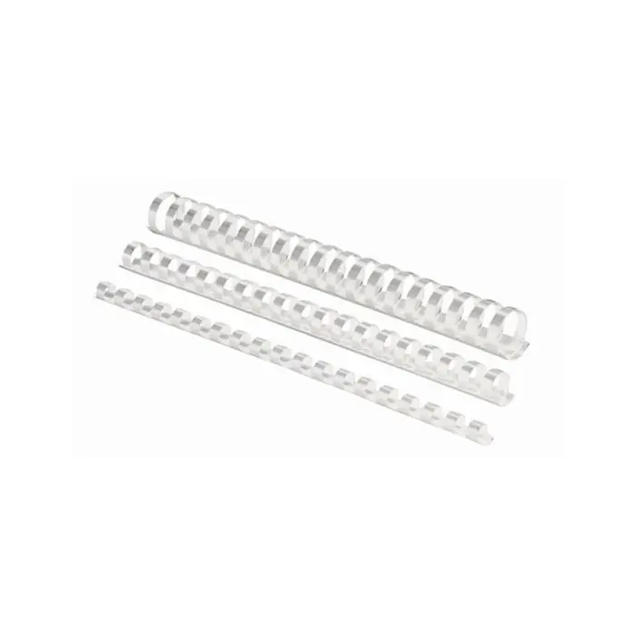 Fellowes plastic spirals 6 mm, white (for 10-20 sheets), 100 pieces