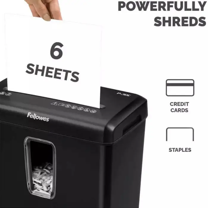 Fellowes Powershred P-30C Document Shredder