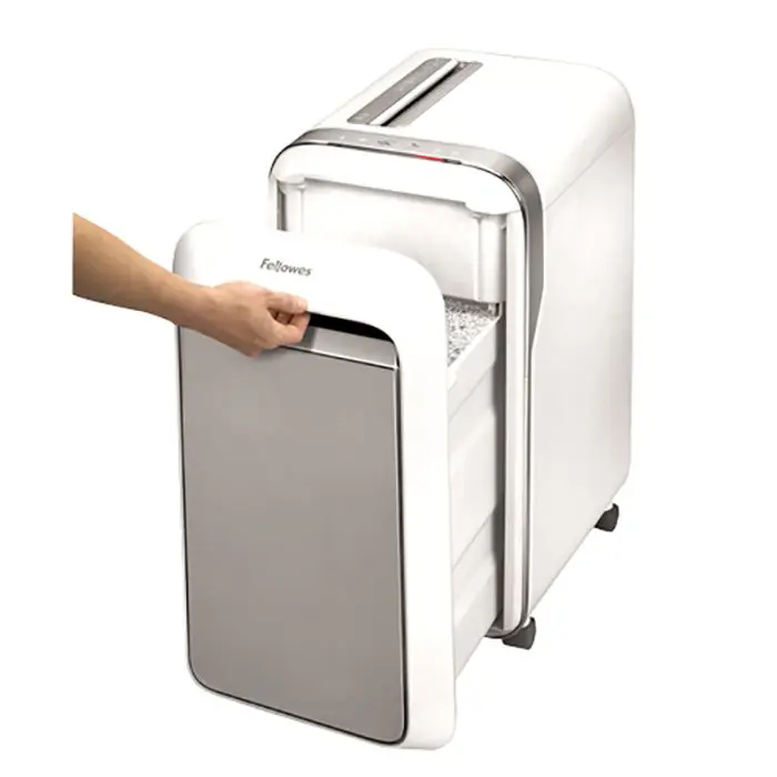 Fellowes Powershred® LX221 Micro-Cut Document Shredder, White