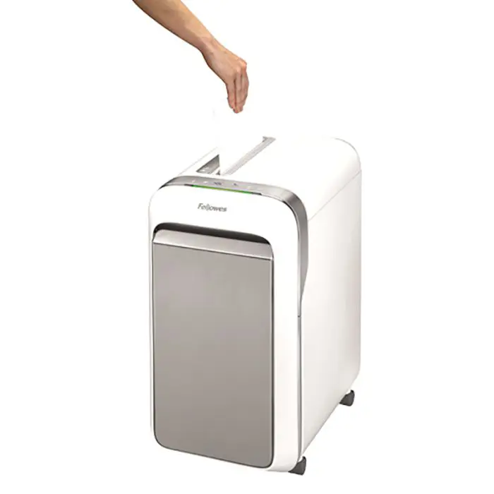 Fellowes Powershred® LX221 Micro-Cut Document Shredder, White