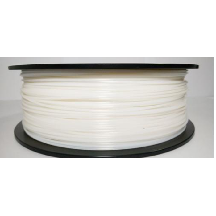 Filament for 3D, PLA, 1.75 mm, 1 kg, pearl white