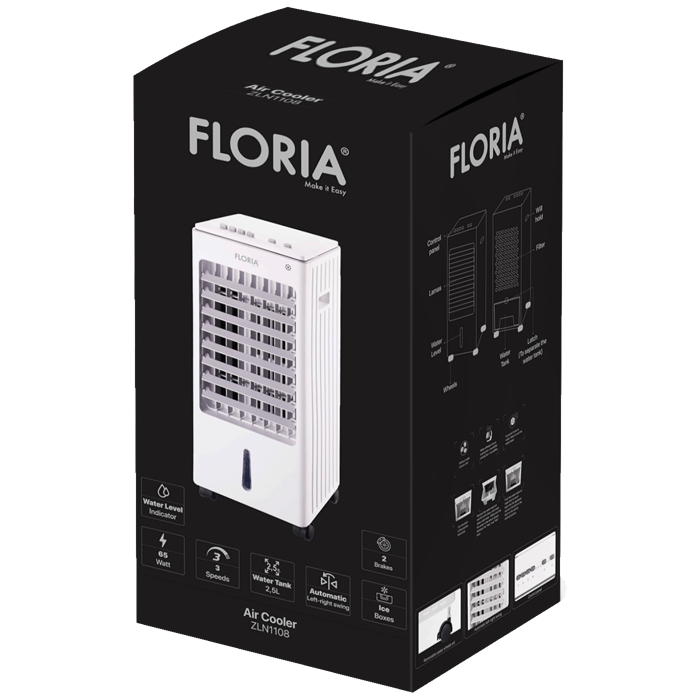 Floria Ovlaživač sa osvježivačem zraka, 65 W, 2.5 lit. - ZLN1108