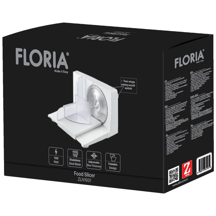 Floria Rezalica, mesoreznica, 150W, debljina reza 0-15 mm - ZLN1931