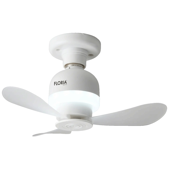 Floria Stropni ventilator sa LED rasvjetom, E27, 11W - ZLN4581