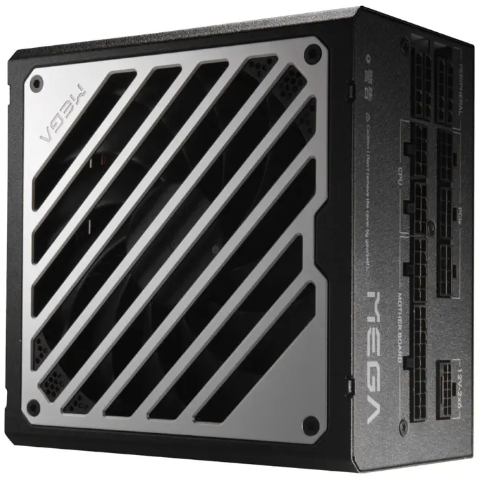 Fortron FSP MEGA GM 1000W (black/white, 1x 12-pin high power GPU, 3x PCIe, cable management, 1000 watts)