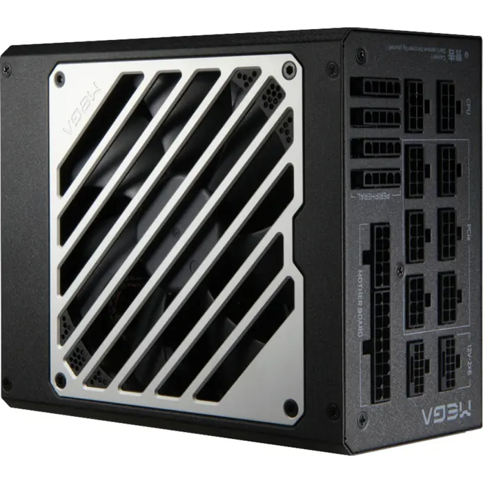 Fortron FSP MEGA TI 1350W (black, 2x 12-pin high power GPU, 6x PCIe, cable management, 1350 watts)