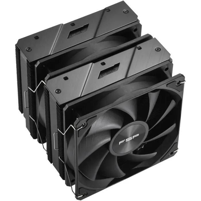 Fortron MP7 Black, CPU cooler (black, 120 mm)