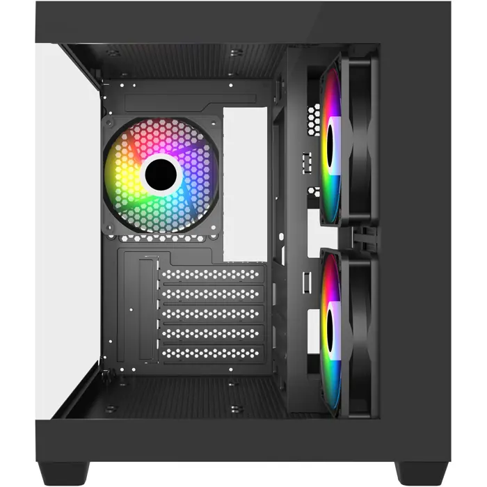 Fortron S140-BA (black, tempered glass x 2)