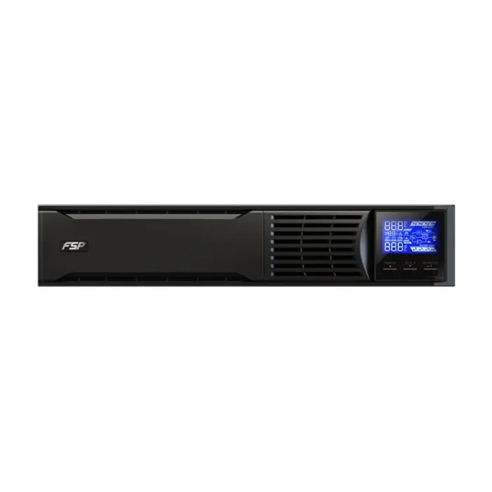 Fortron Source Eufo Tower/Rack 2000VA/1800W, Line-interactive, USB, RS-232, EPO, 8×IEC, RJ11/RJ45, 4×9Ah, 4min. autonomija, LCD