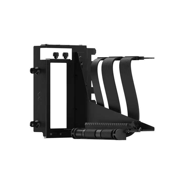 Fractal Design Flex 2 PCIe 4.0 x16 Black, bracket + extension cable (black, 19.5cm)