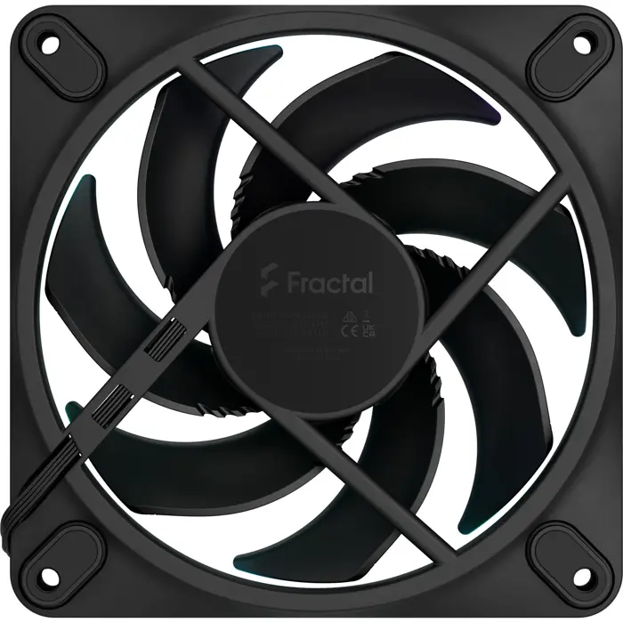 Fractal Design Fractal D. Momentum 12 RGB Black (black, 120 mm)