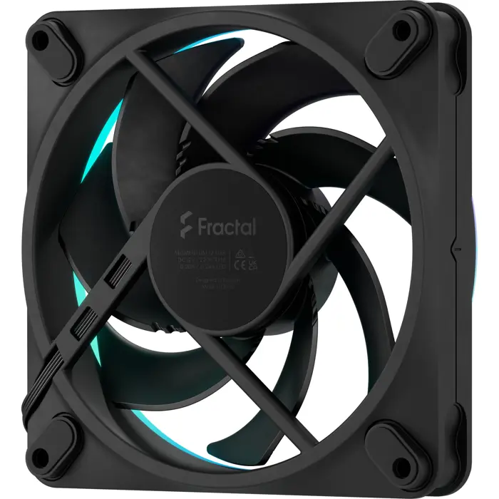 Fractal Design Fractal D. Momentum 12 RGB Black (black, 120 mm)