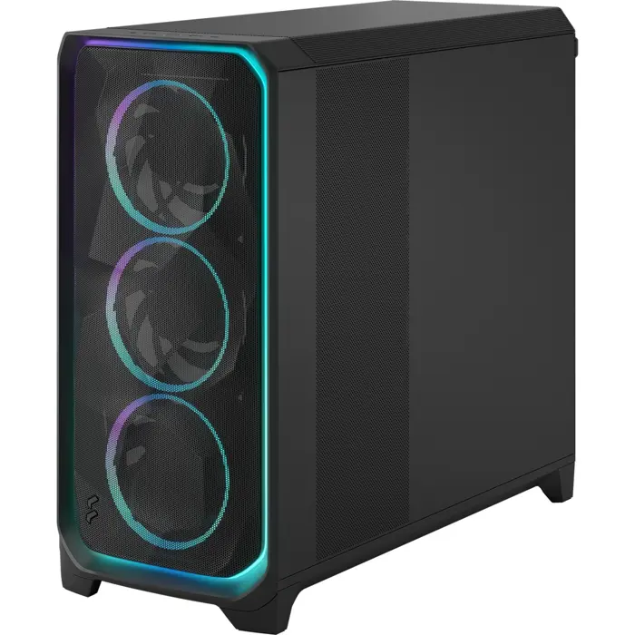 Fractal Design Meshify 3 XL Ambience Pro RGB Light Tint (black, tempered glass)
